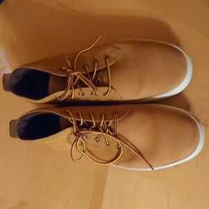TIMBERLAND DAVID SQUARE CHUKKA NUBUCK BOOTS SIZE 10